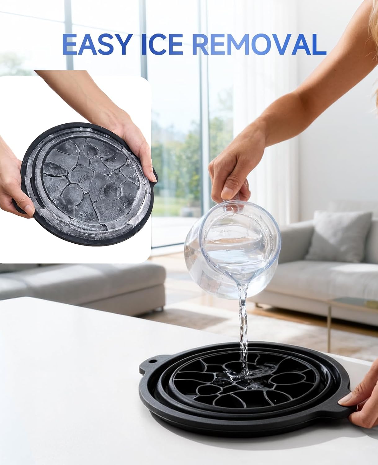 Silicone Face Ice Bowl