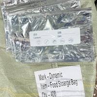 Reusable Aluminum Foil Sealable Storage Bags (Pack of 20)