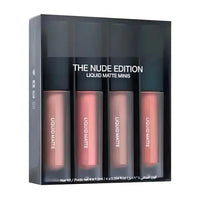 Nude Red Edition Different Shades Liquid Lipstick Set of 4 (16ml)